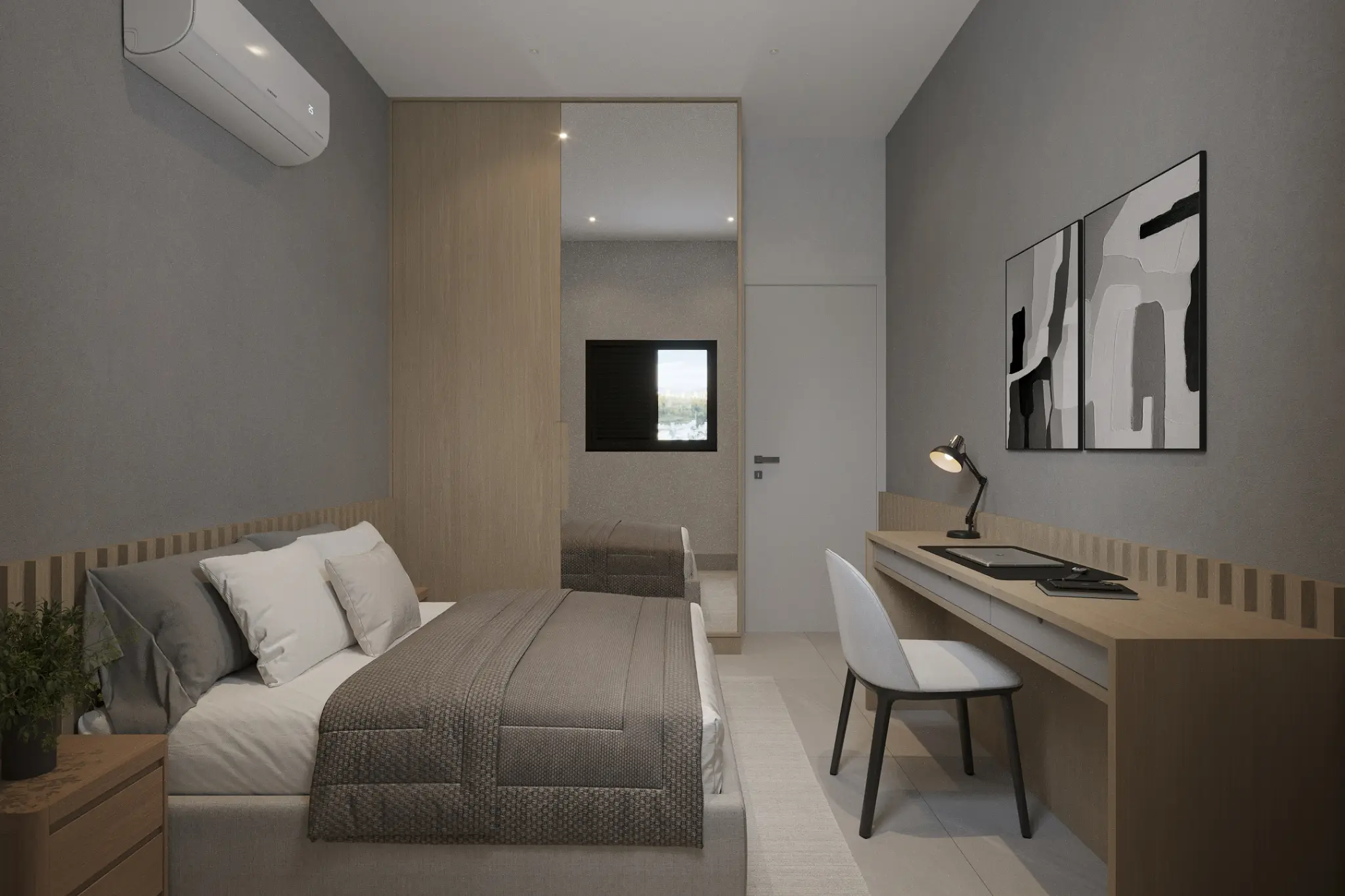 Ambiente aconchegante do Home Smile Village